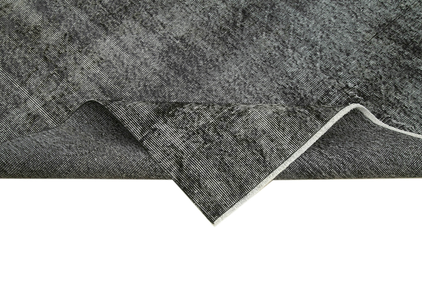 6x9 Black Overdyed Rug - 39437