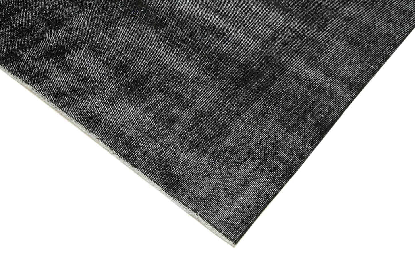 7x10 Black Overdyed Rug - 39440