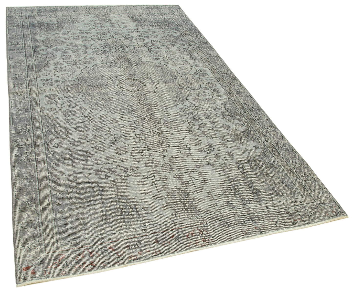 5x8 Grey Overdyed Rug - 39444