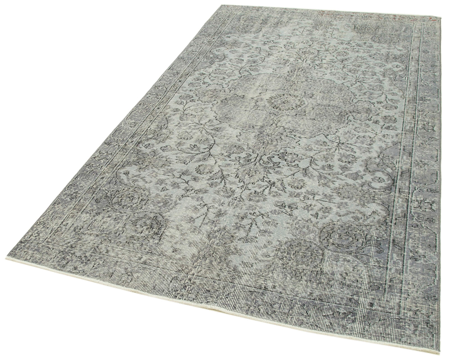 5x8 Grey Overdyed Rug - 39444