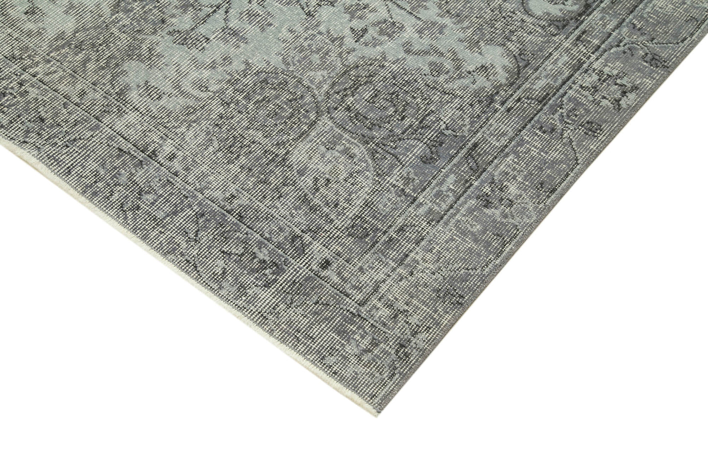 5x8 Grey Overdyed Rug - 39444