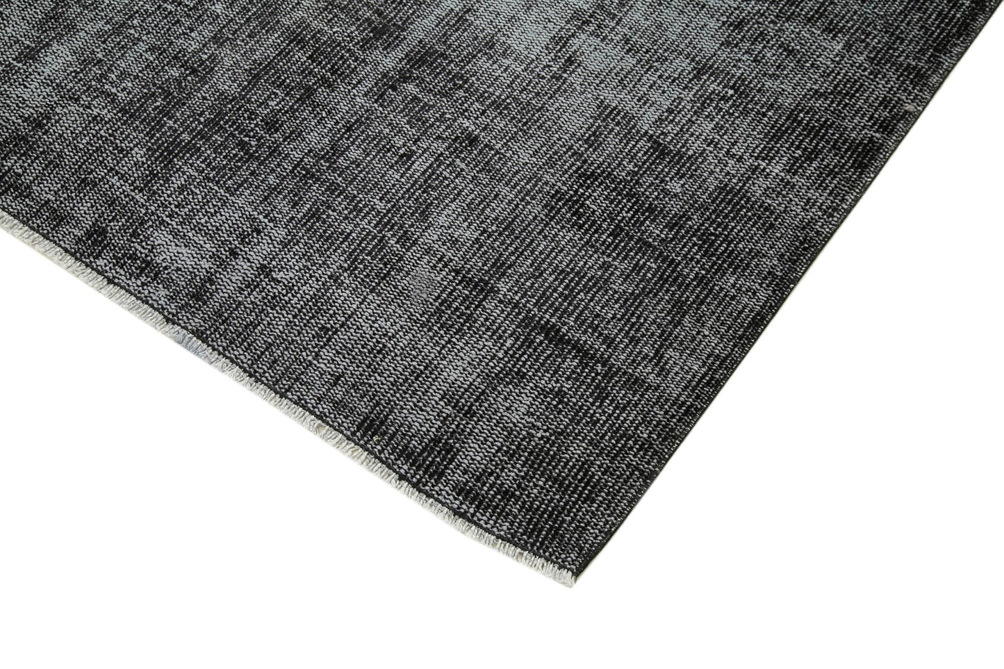 7x10 Black Overdyed Rug - 39446