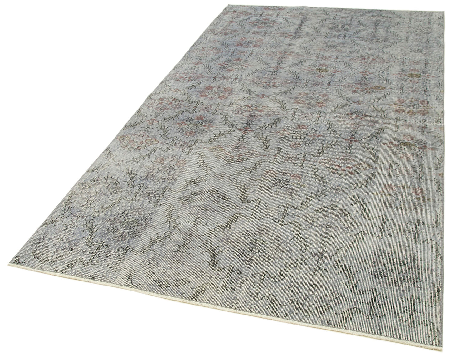 5x9 Blue Overdyed Rug - 39448