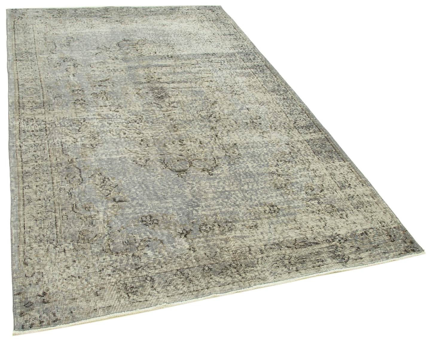 5x8 Grey Overdyed Rug - 39453