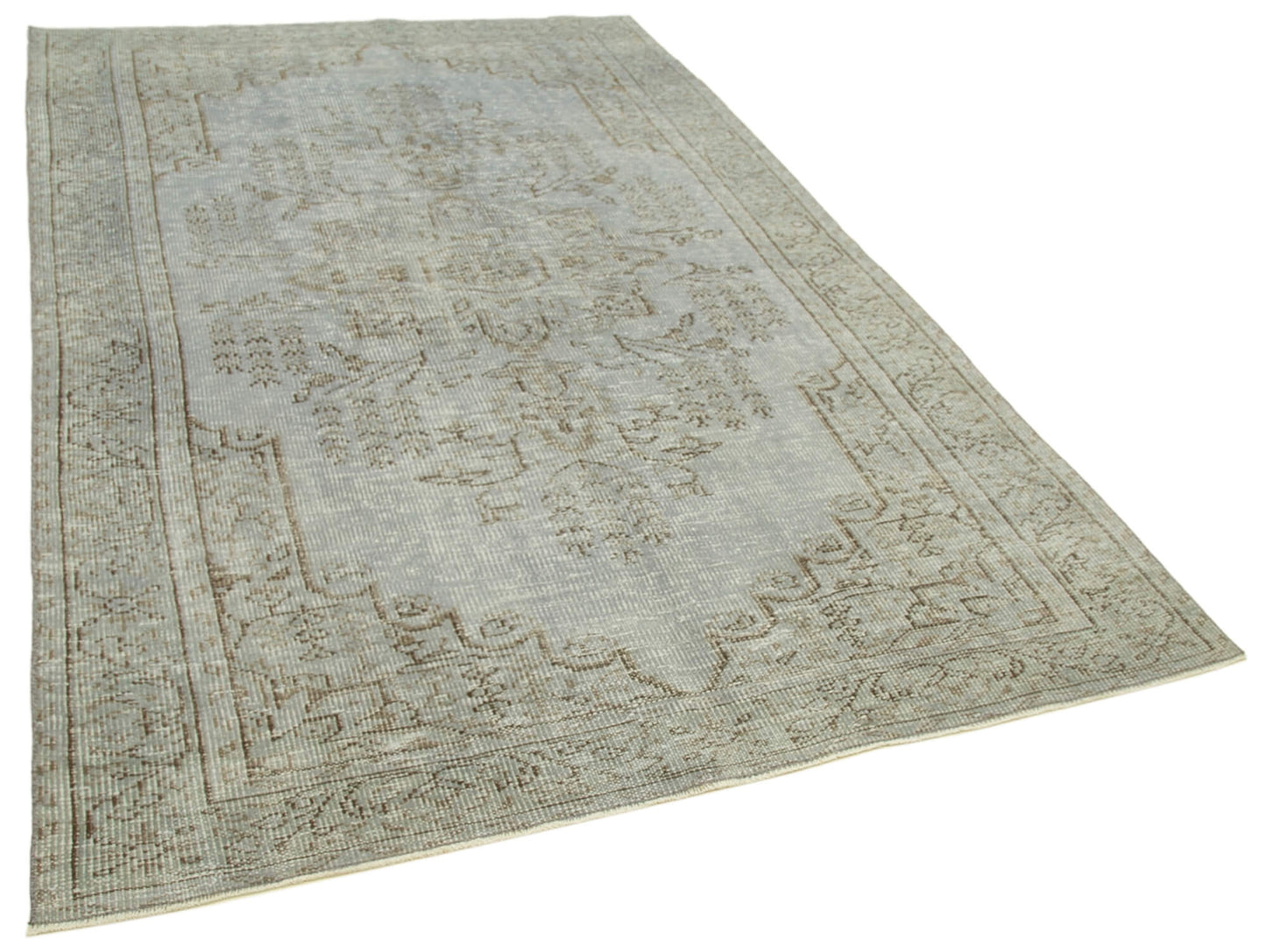 5x9 Grey Overdyed Rug - 39459