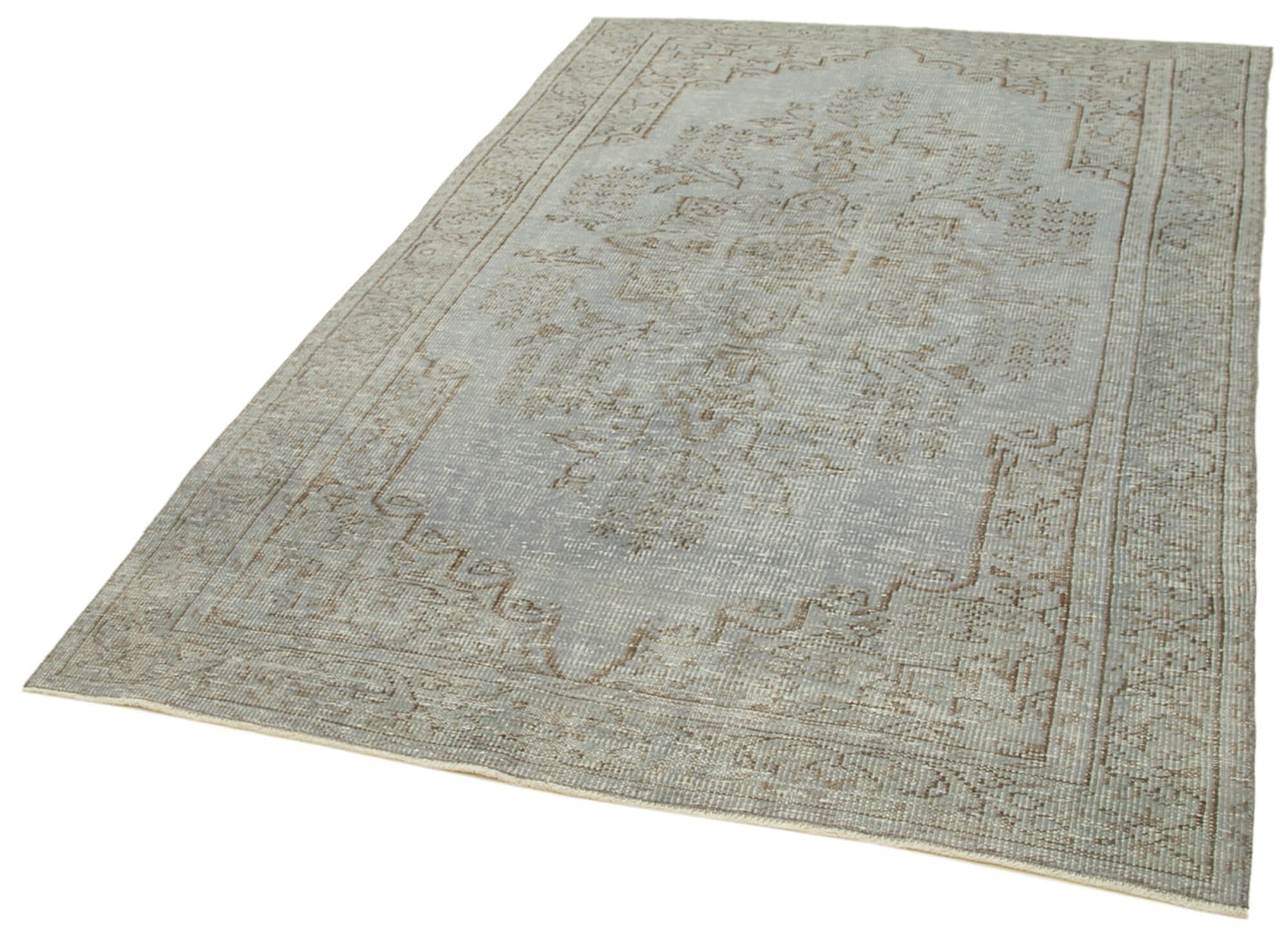 5x9 Grey Overdyed Rug - 39459