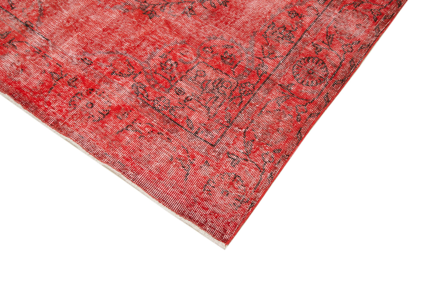 5x9 Red Overdyed Rug - 39460