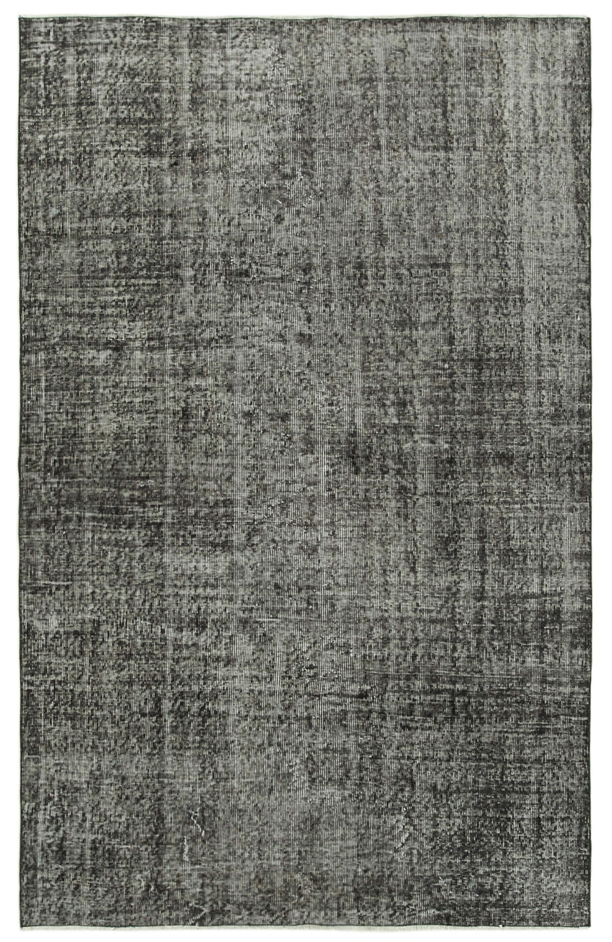 5x8 Black Overdyed Rug - 39461