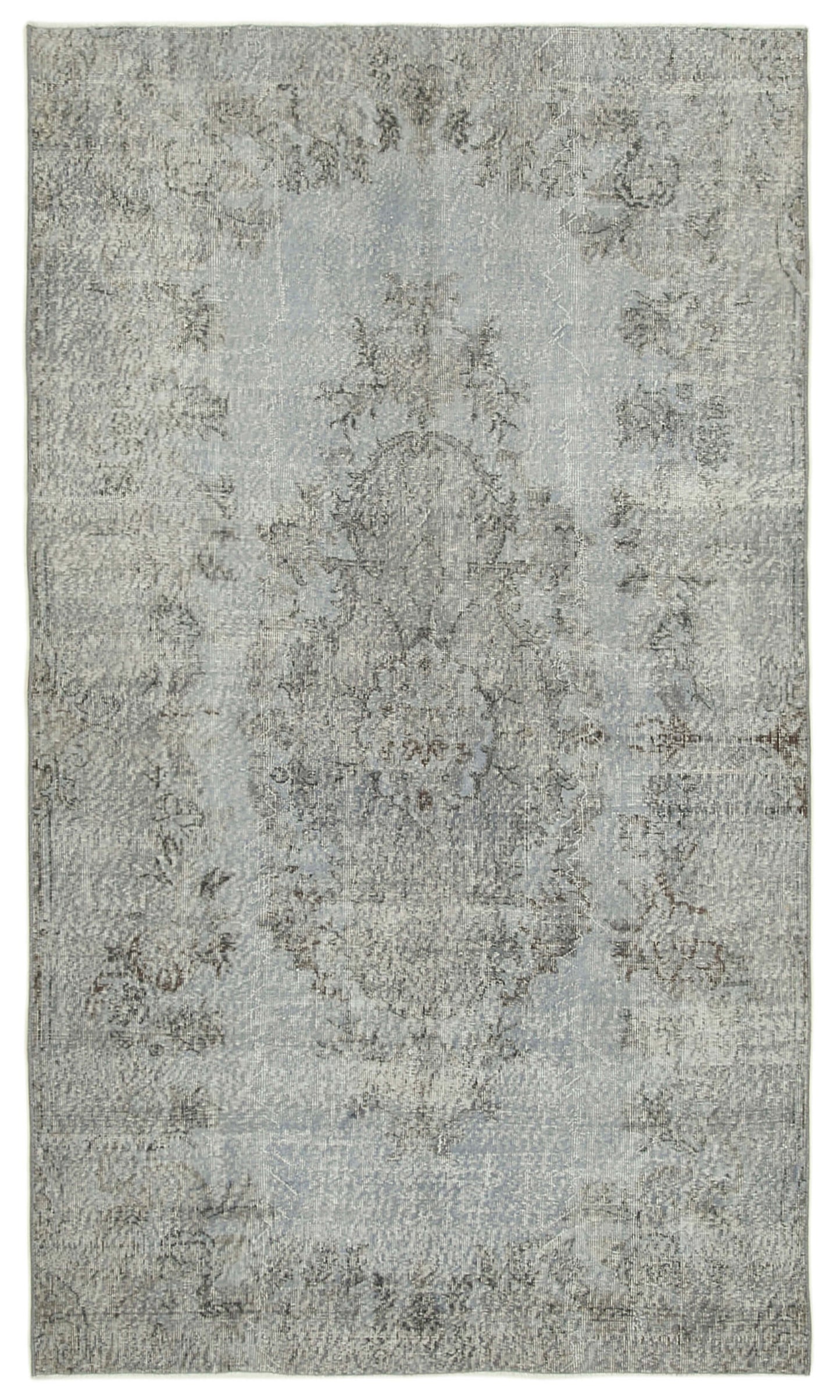 5x8 Grey Overdyed Rug - 39463