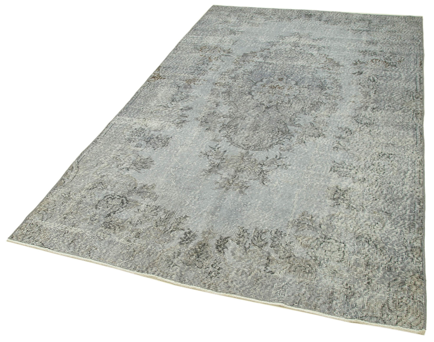 5x8 Grey Overdyed Rug - 39463