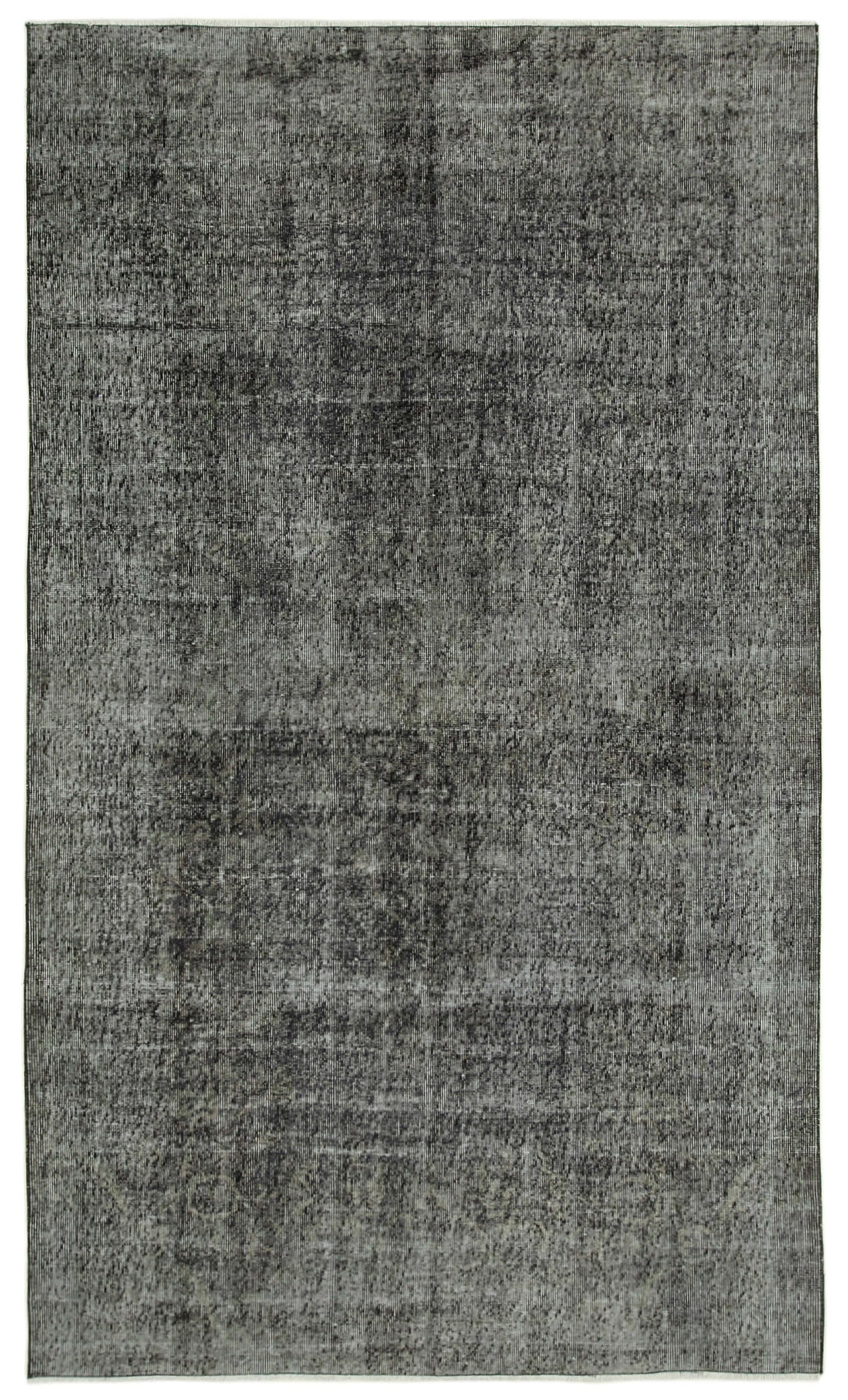 5x9 Black Overdyed Rug - 39467