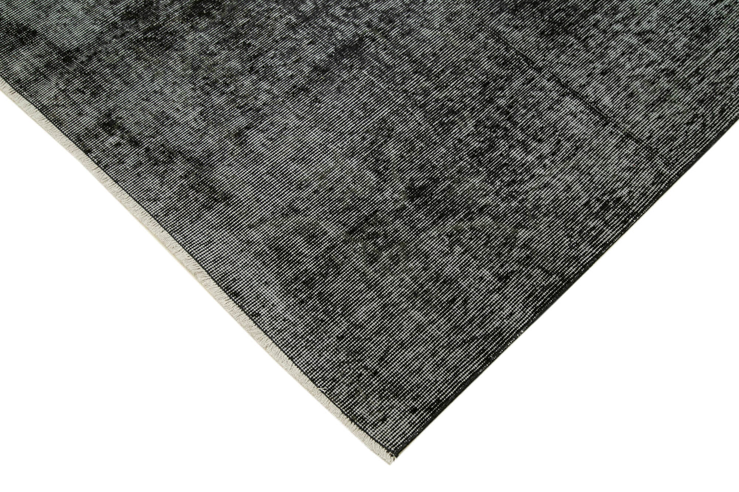 5x9 Black Overdyed Rug - 39467