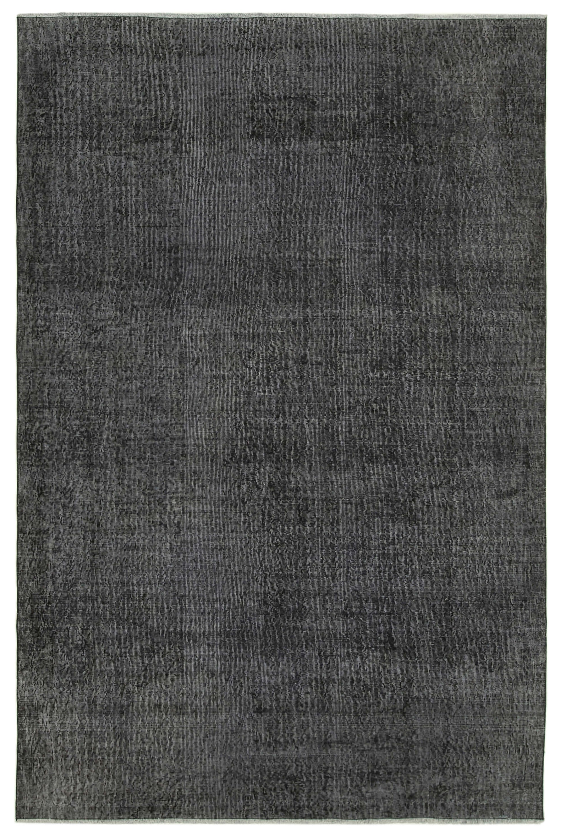 6x10 Black Overdyed Rug - 39468