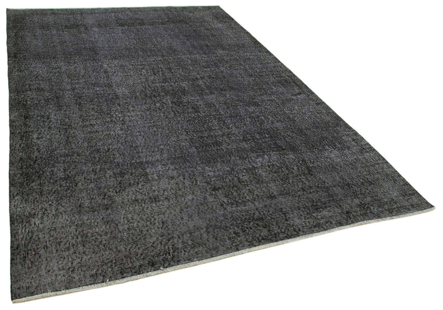 6x10 Black Overdyed Rug - 39468