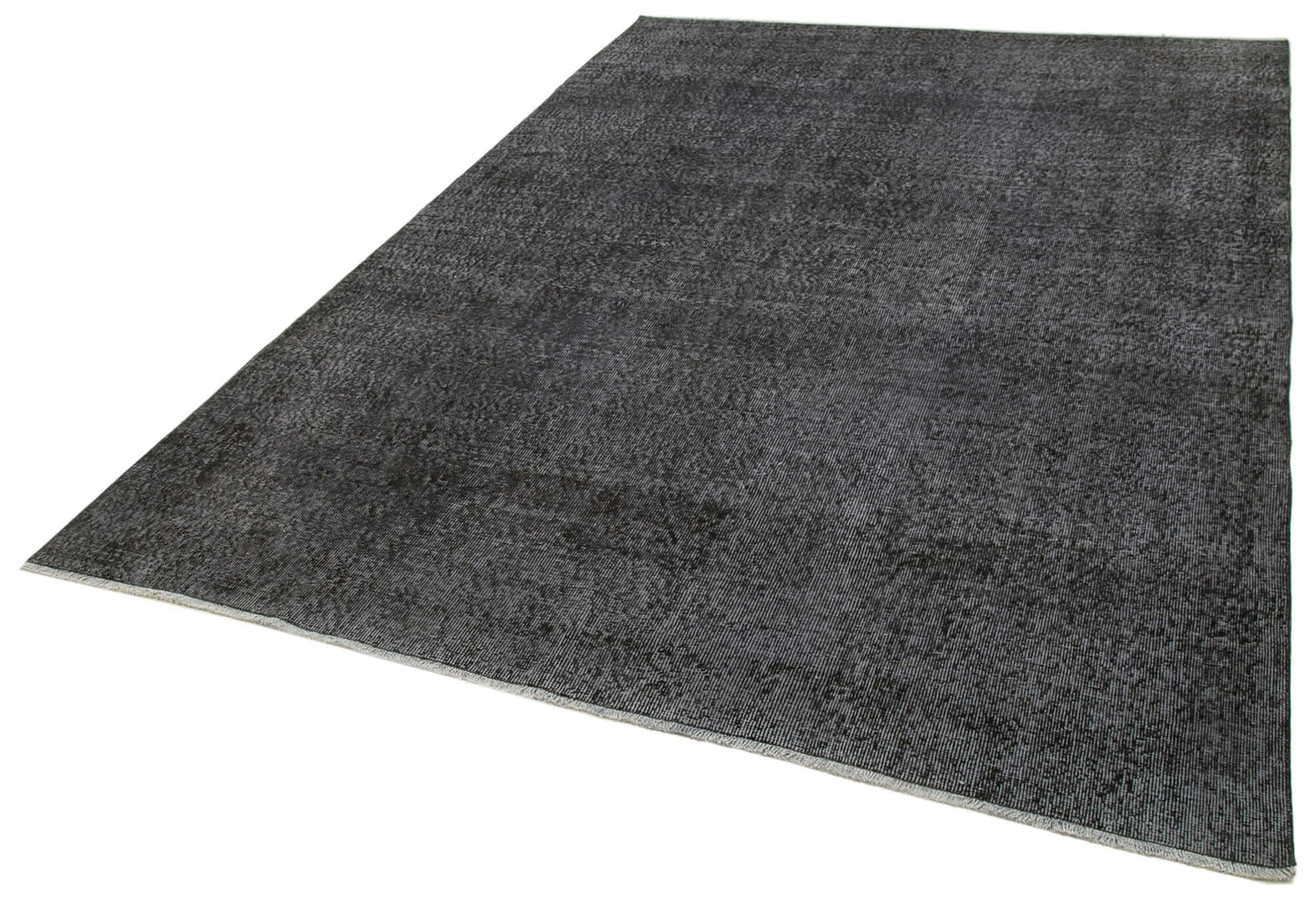 6x10 Black Overdyed Rug - 39468