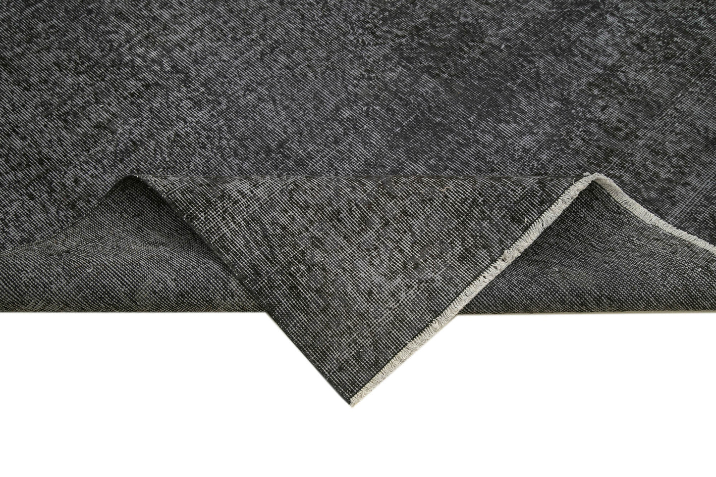 6x10 Black Overdyed Rug - 39468