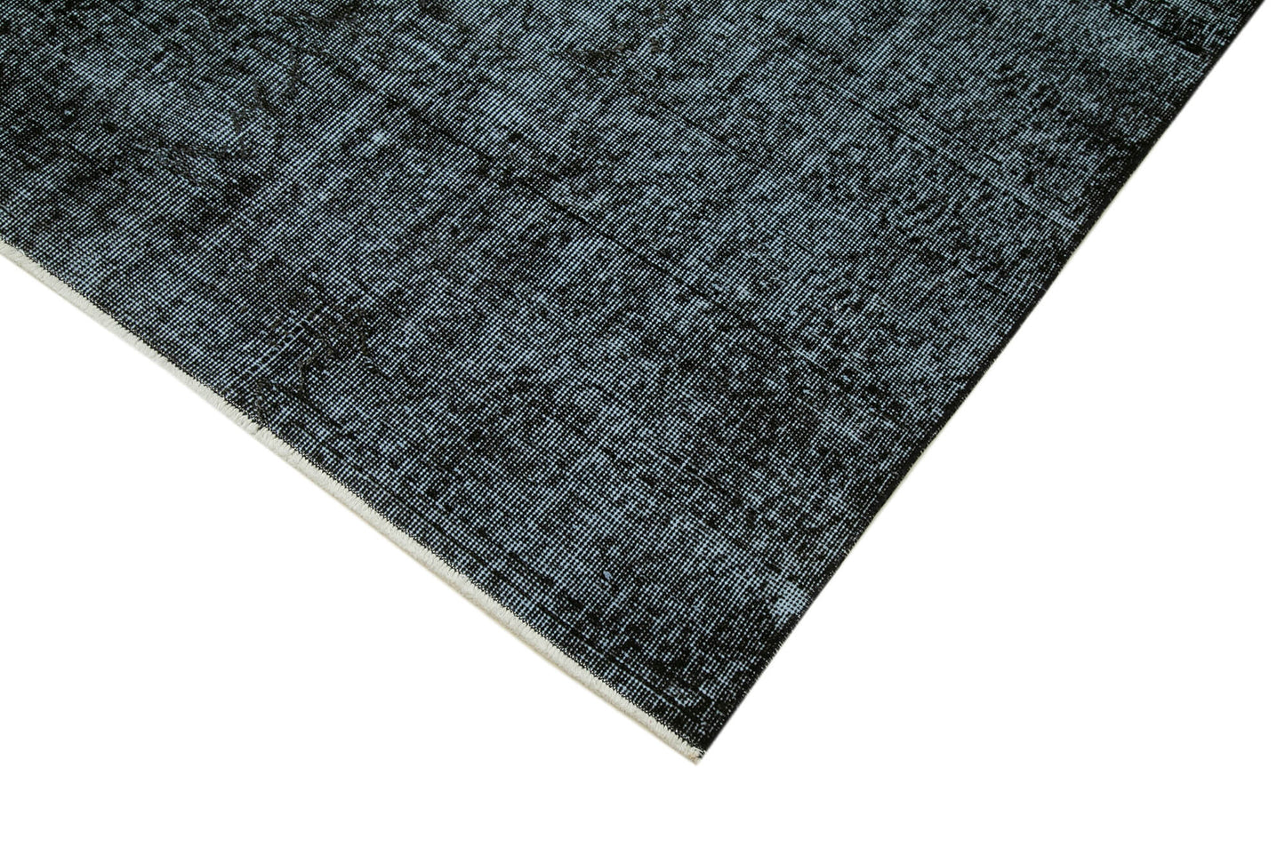 5x8 Black Overdyed Rug - 39471