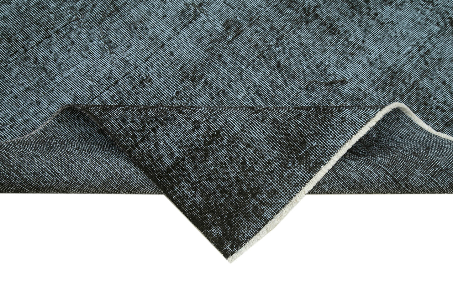 5x8 Black Overdyed Rug - 39471