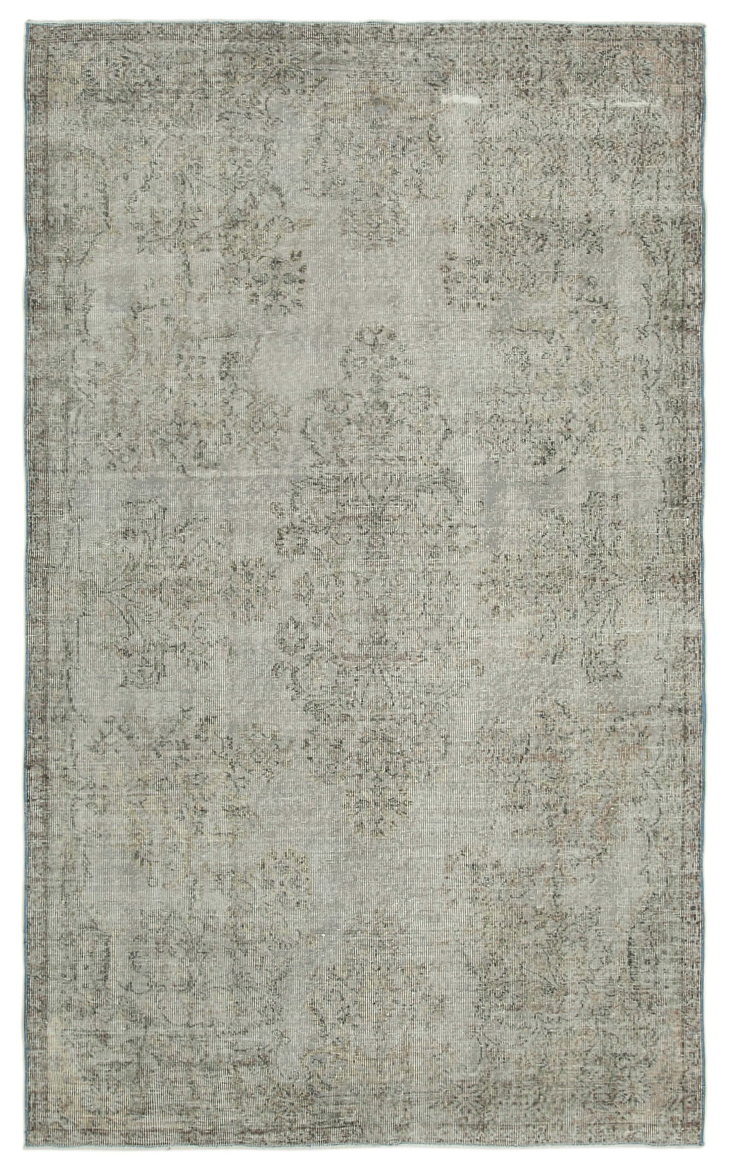 5x9 Grey Overdyed Rug - 39472