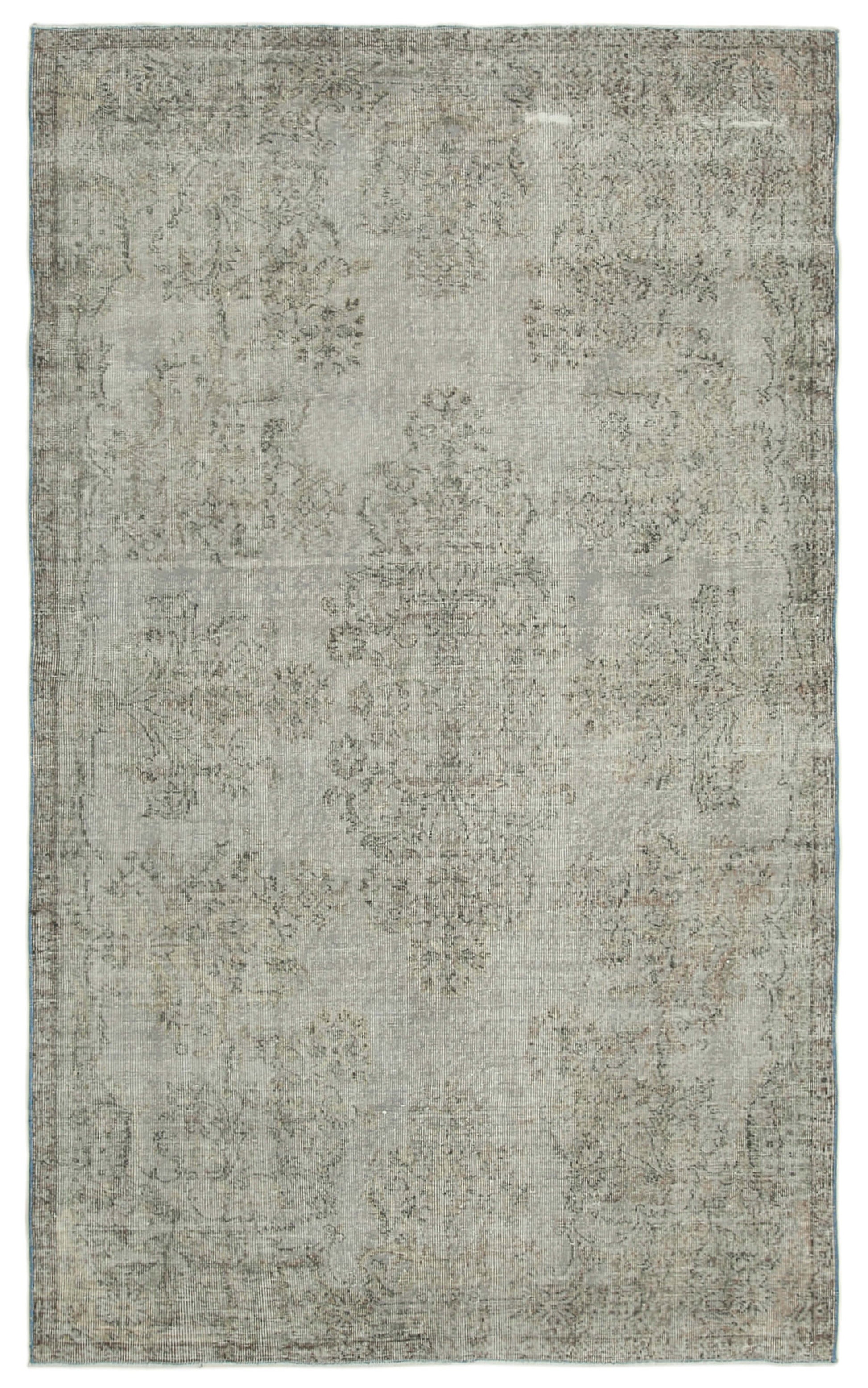 5x9 Grey Overdyed Rug - 39472