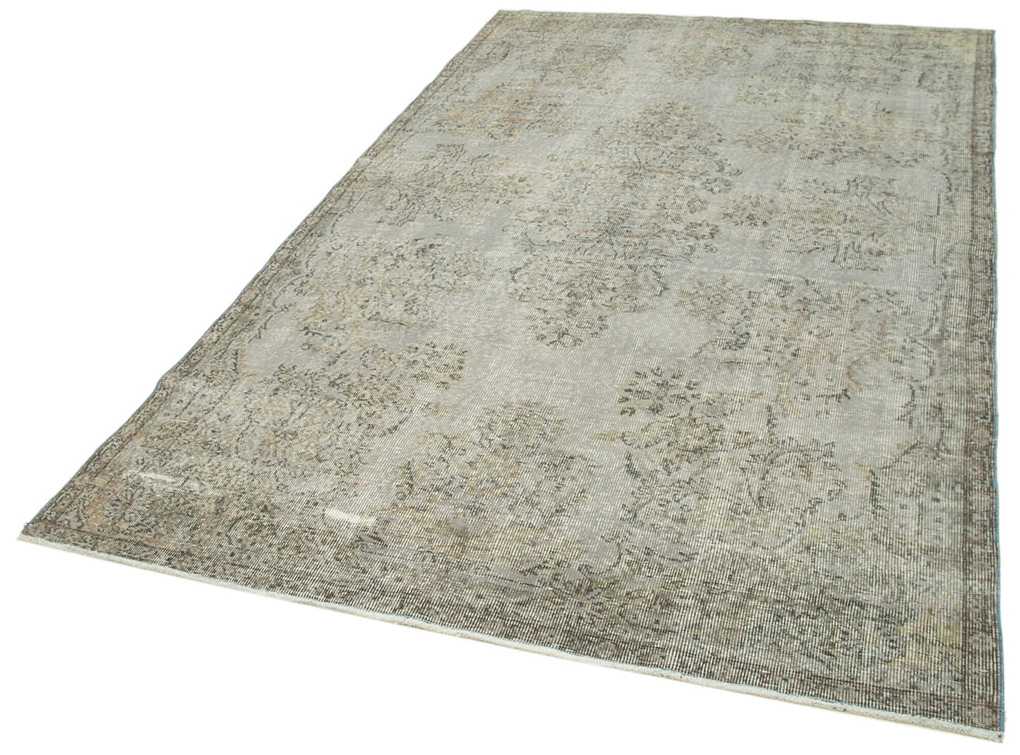 5x9 Grey Overdyed Rug - 39472