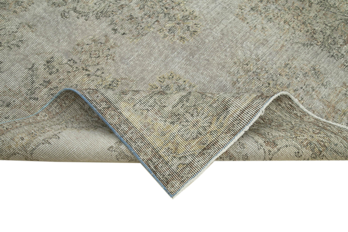 5x9 Grey Overdyed Rug - 39472