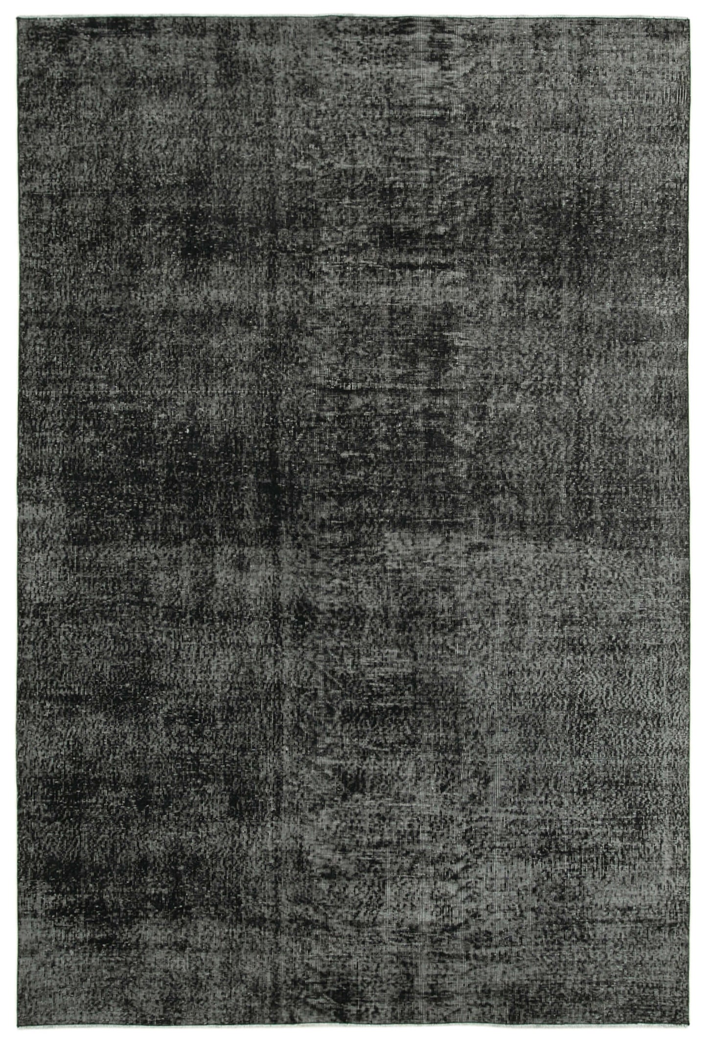 6x9 Black Overdyed Rug - 39475