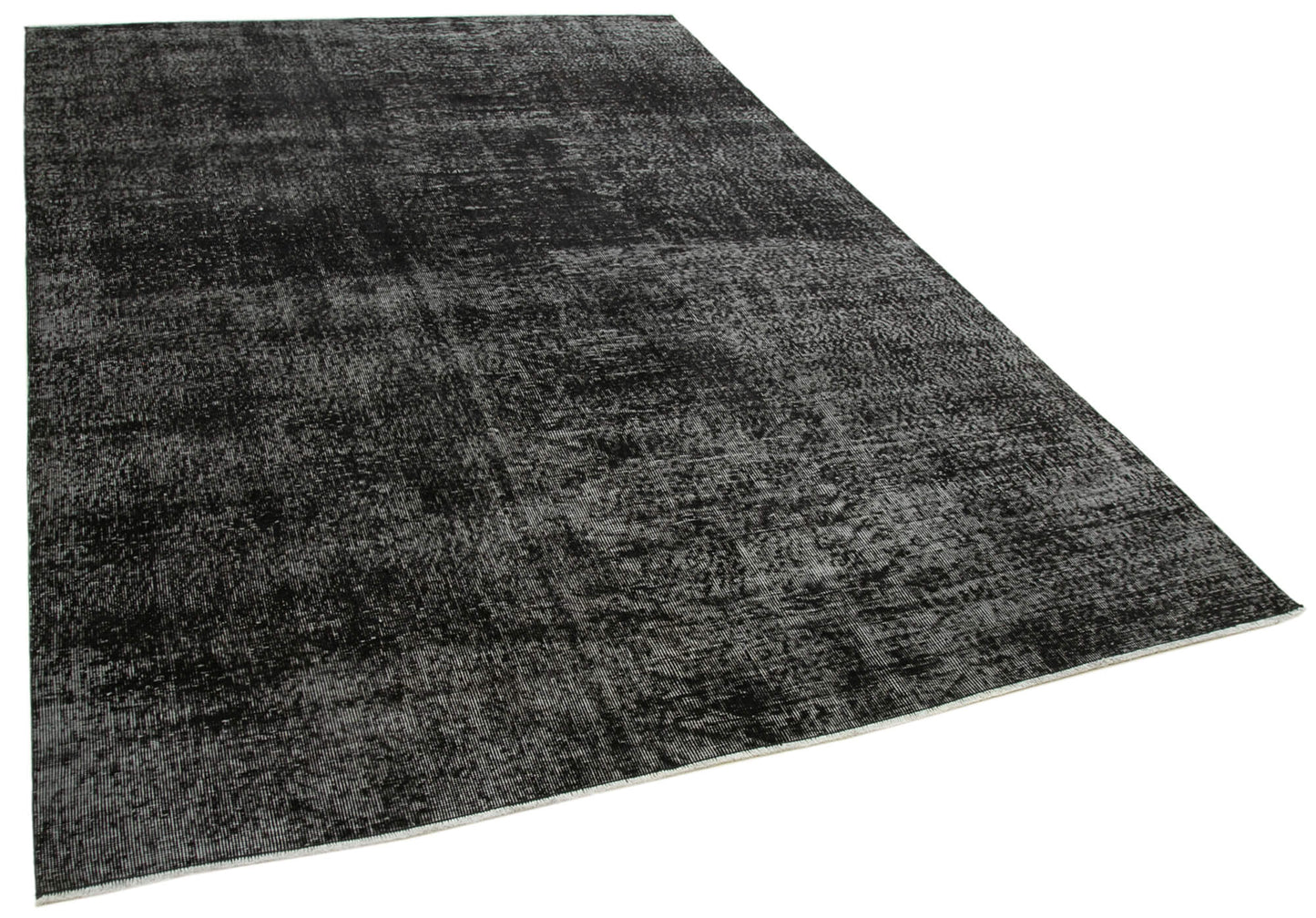 6x9 Black Overdyed Rug - 39475