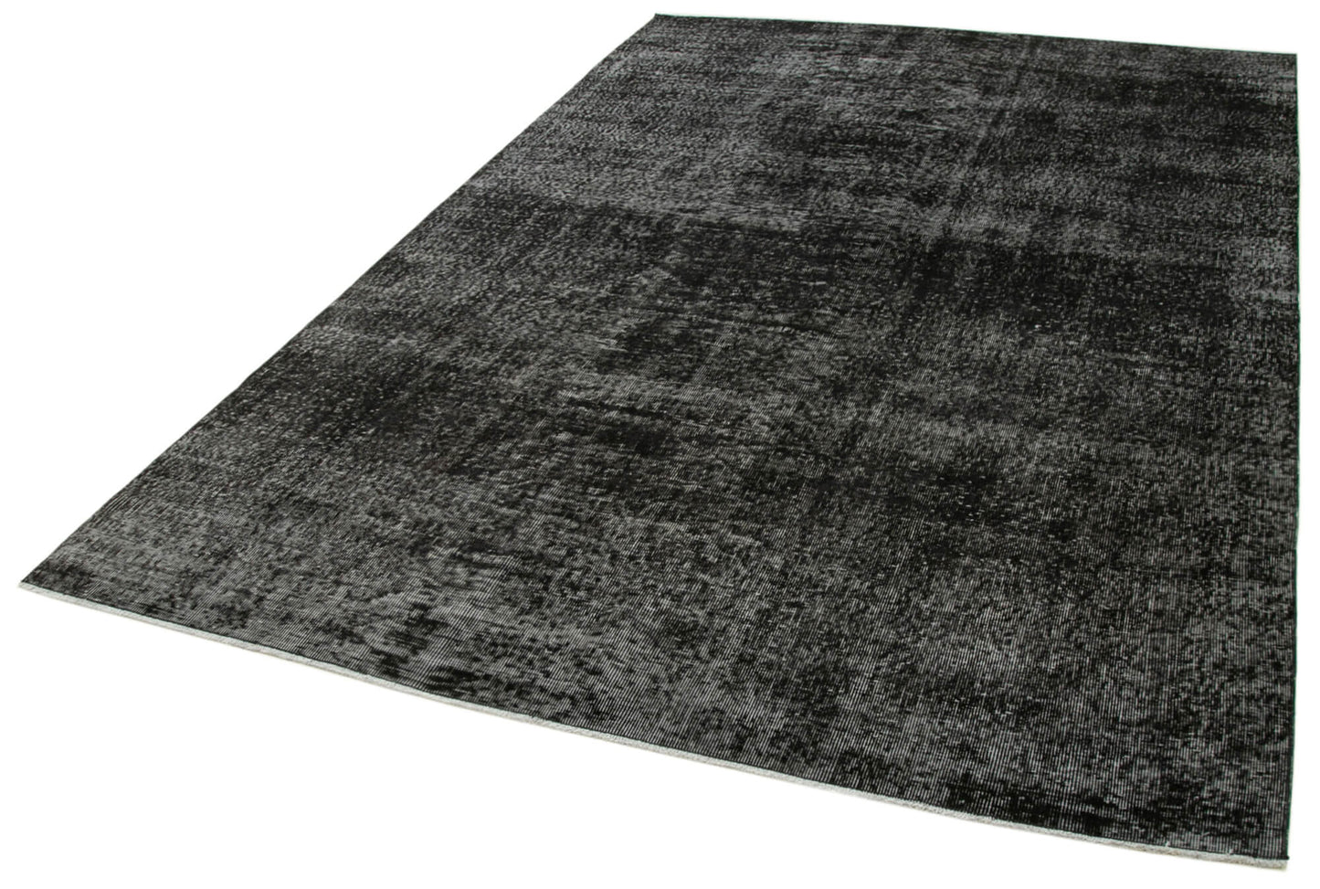 6x9 Black Overdyed Rug - 39475