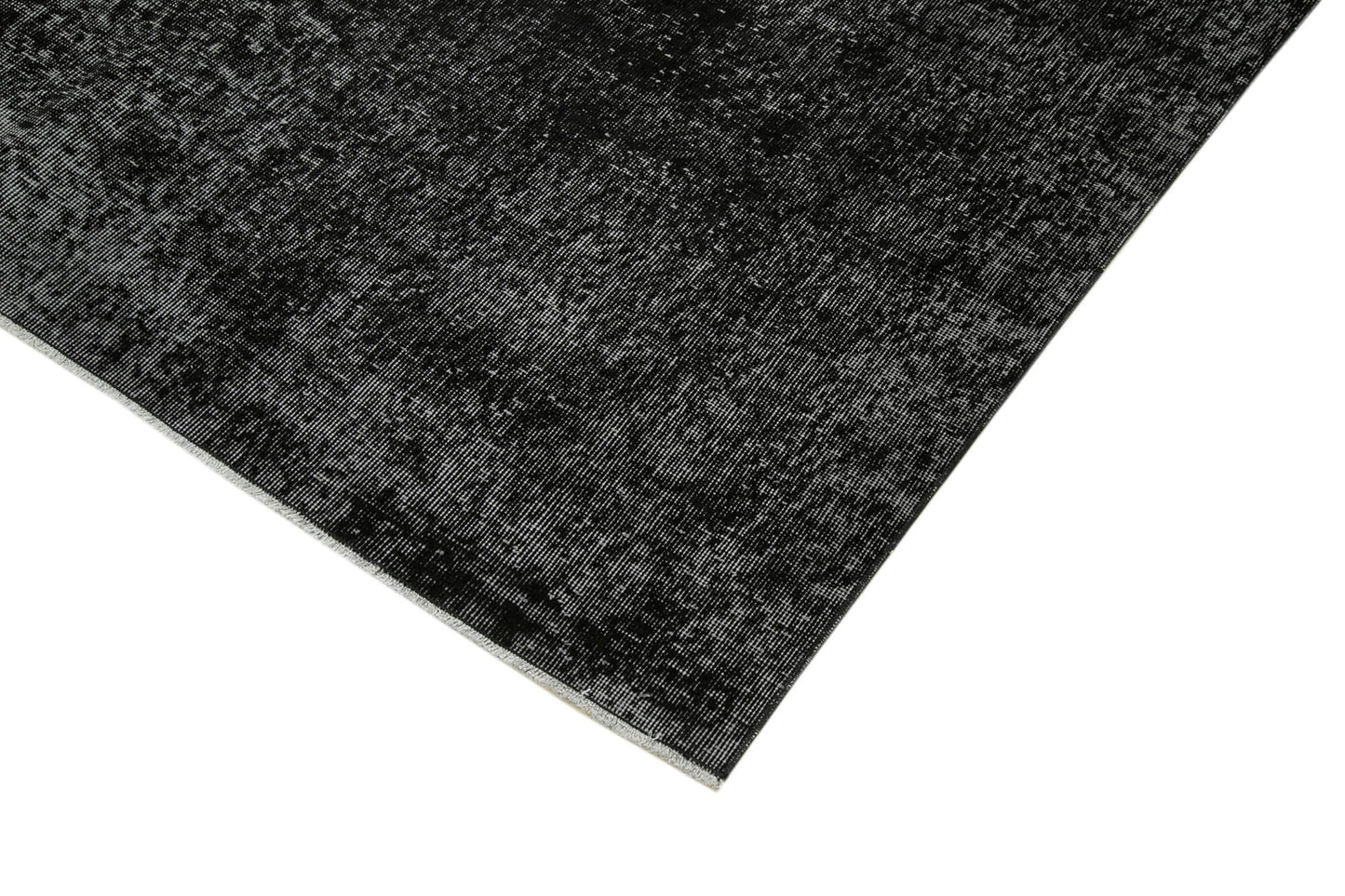 6x9 Black Overdyed Rug - 39475