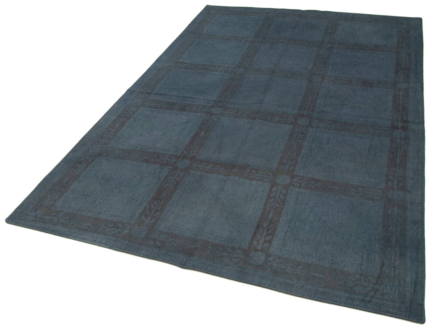 5x8 Blue Needlepoint Kilim Rug - 39500