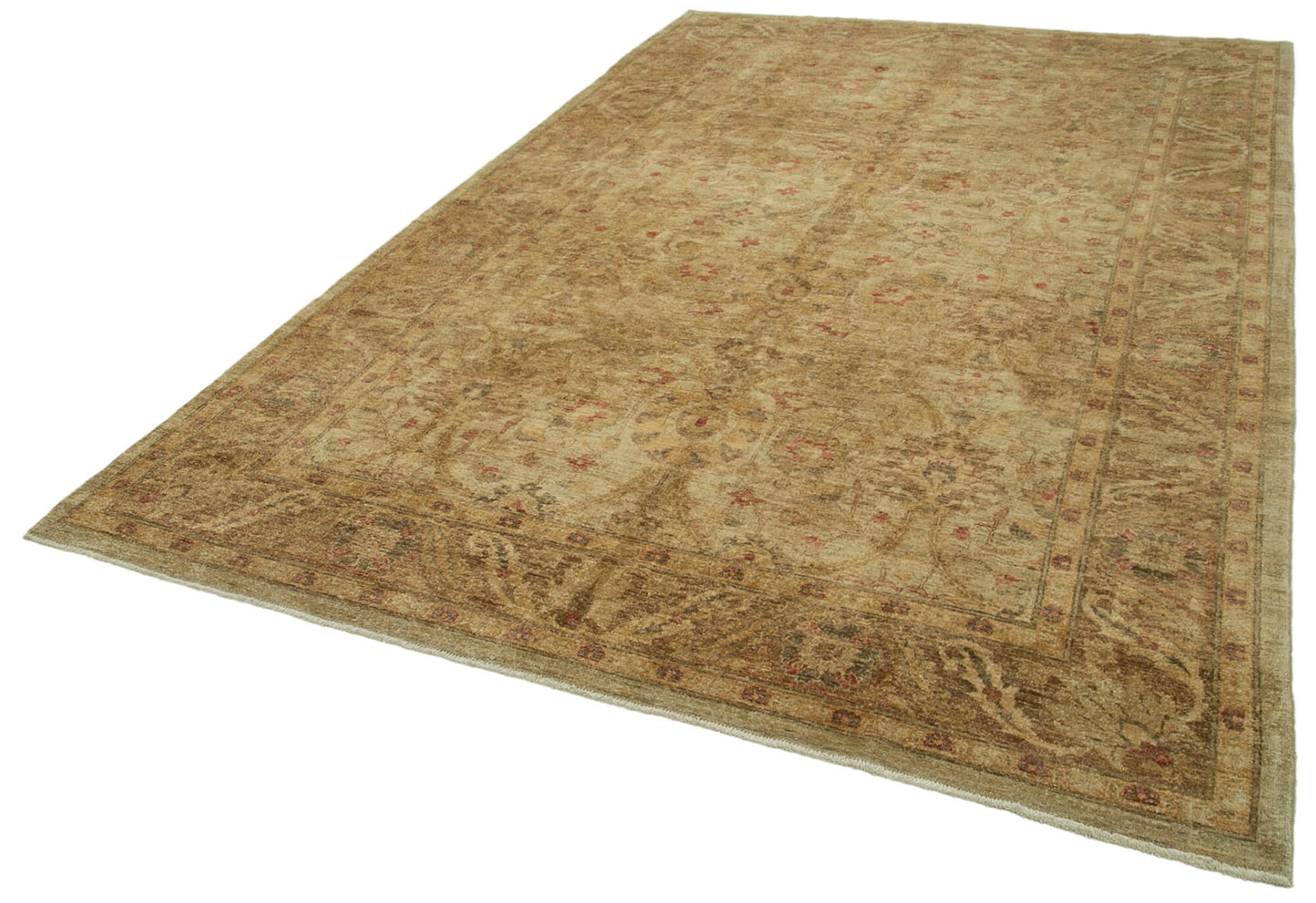 7x11 Beige Oushak Rug - 39641