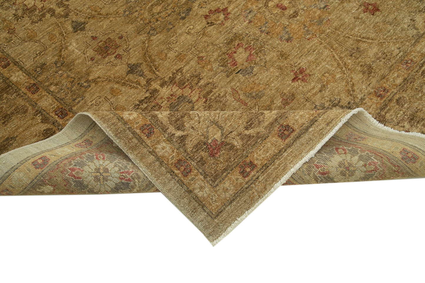 7x11 Beige Oushak Rug - 39641