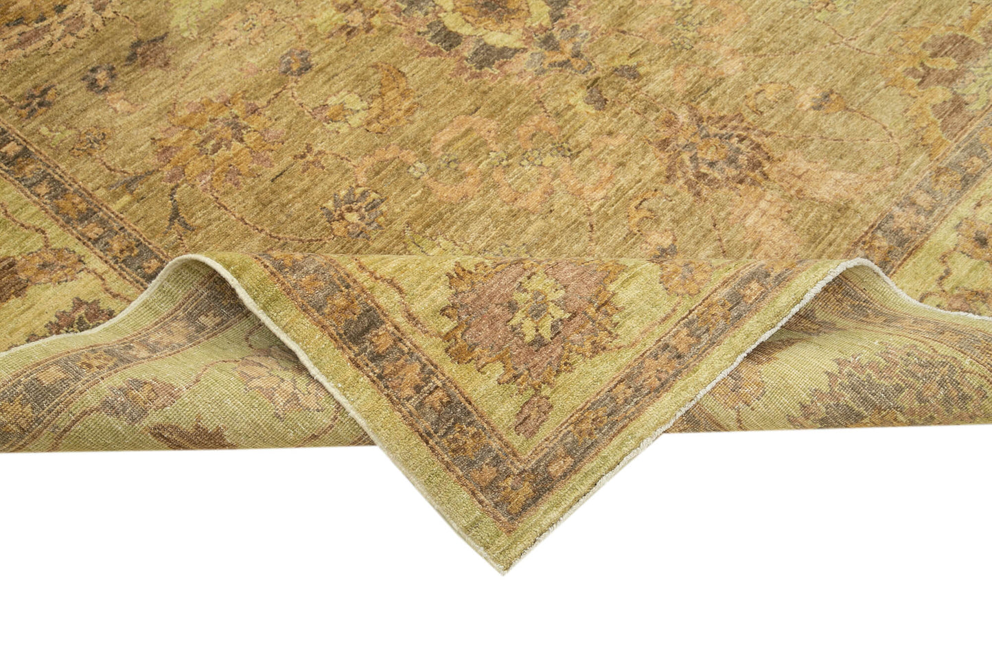 6x9 Beige Oushak Rug - 39644