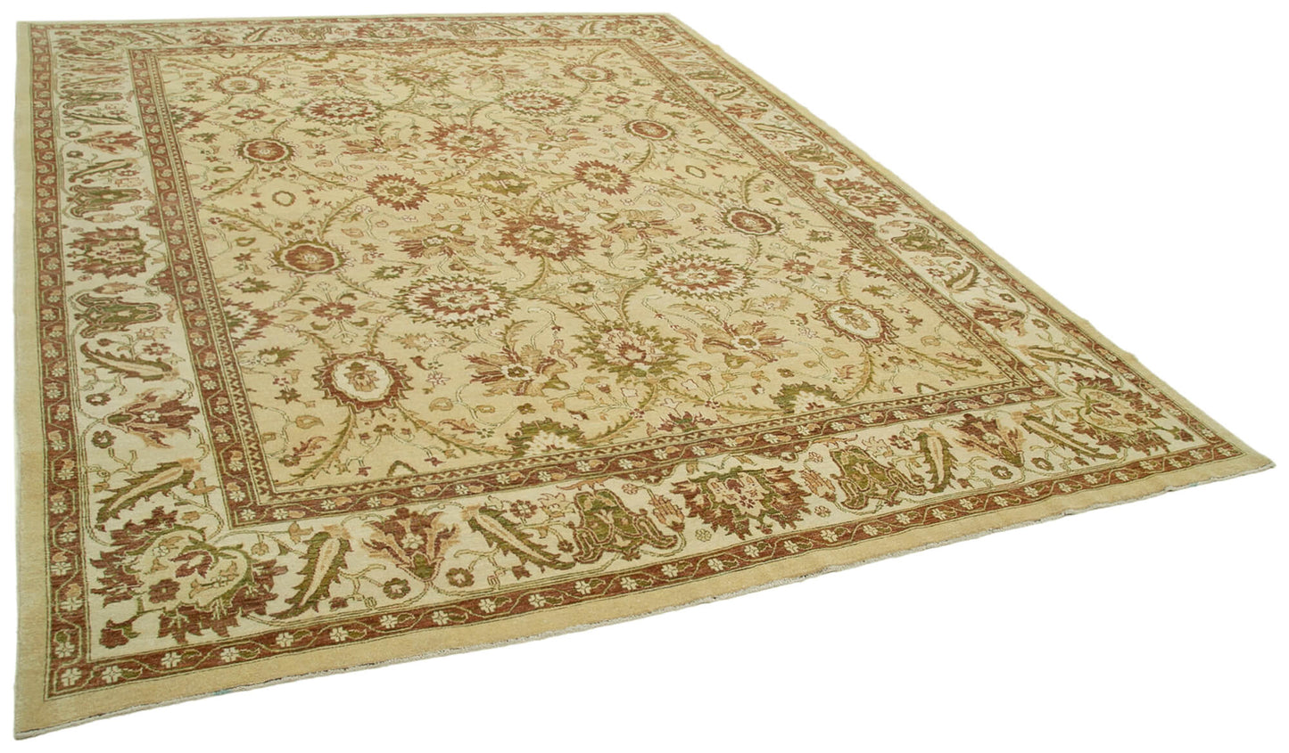 9x11 Beige Oushak Rug - 39645