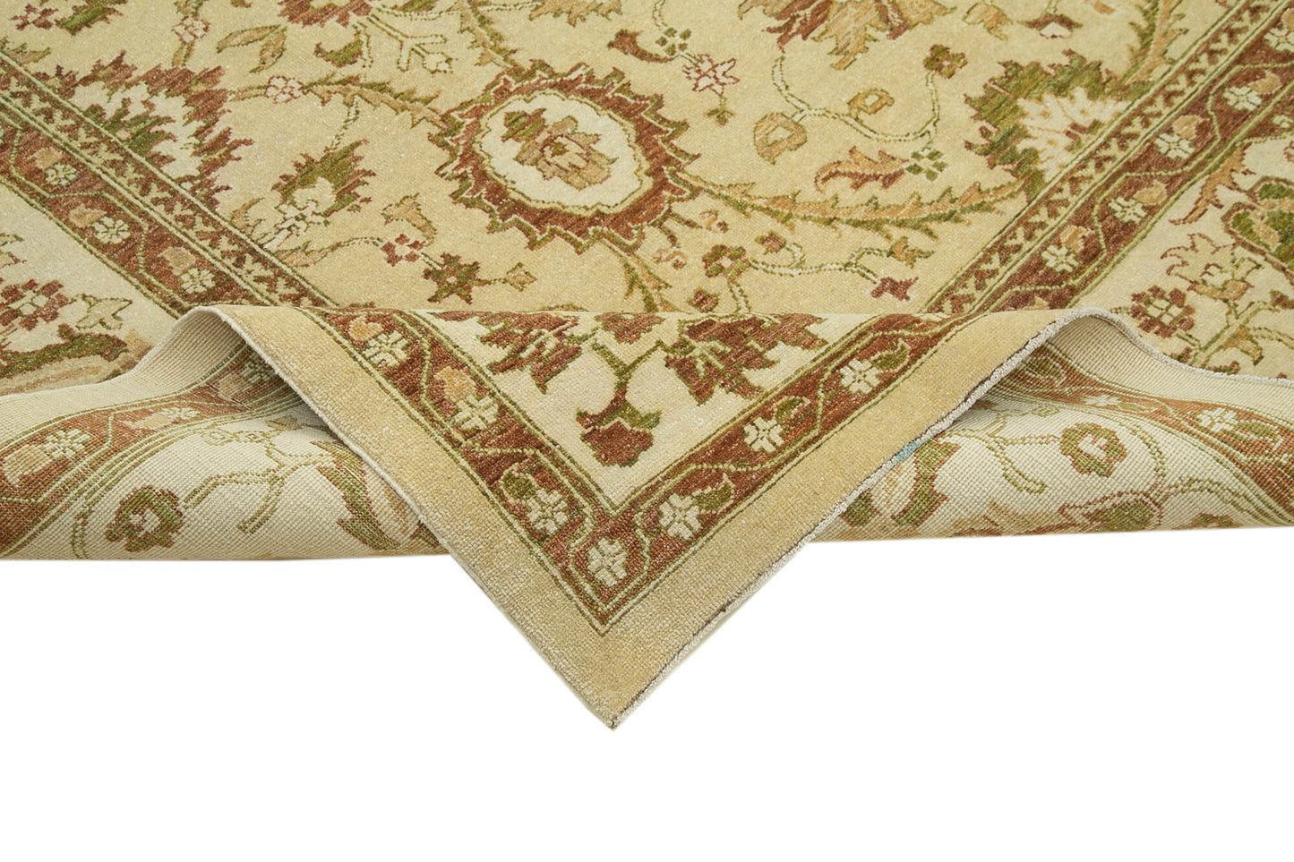 9x11 Beige Oushak Rug - 39645