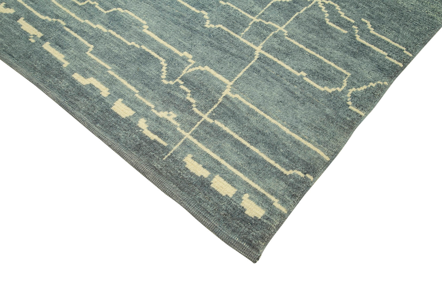 6x10 Blue Moroccan Rug - 39701