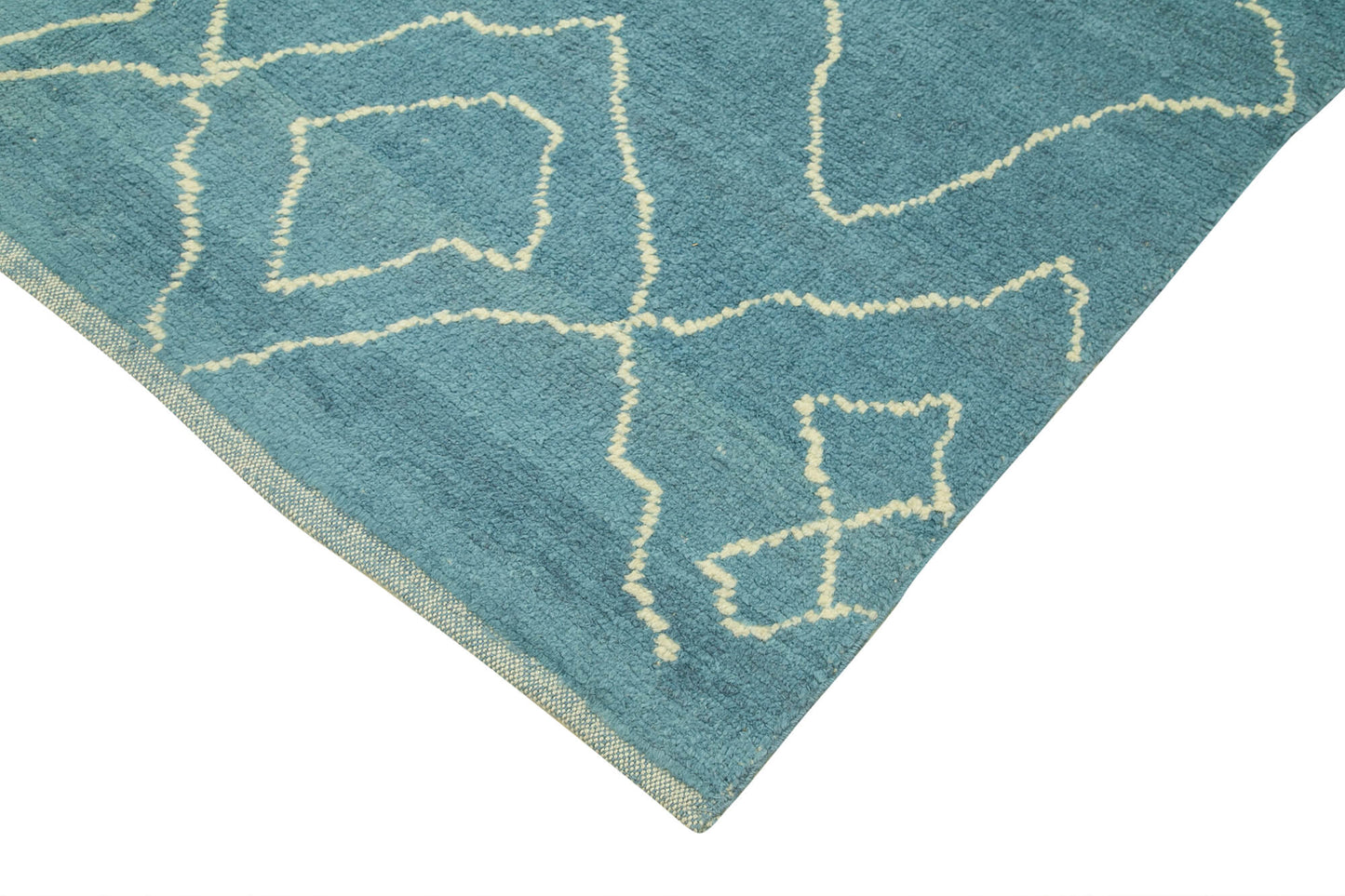 6x10 Blue Moroccan Rug - 39702