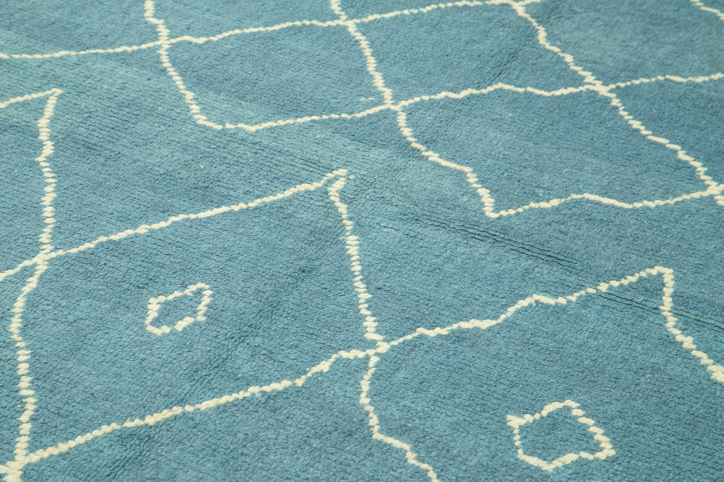 6x10 Blue Moroccan Rug - 39702