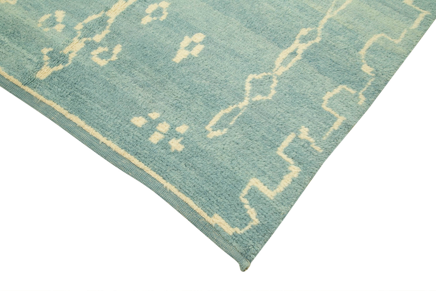 6x9 Blue Moroccan Rug - 39705