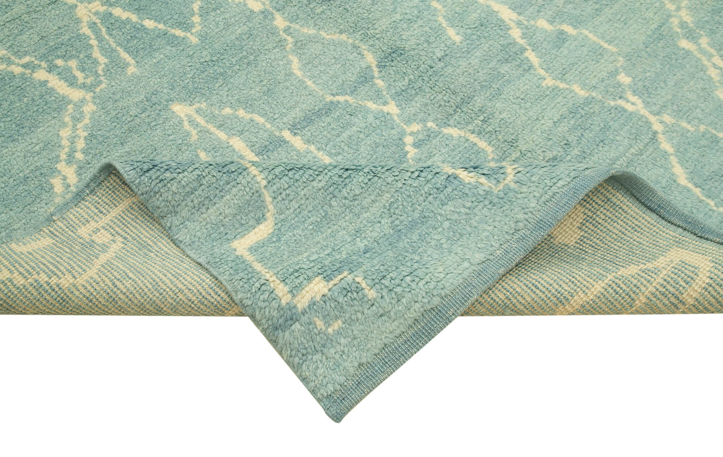 6x9 Blue Moroccan Rug - 39705