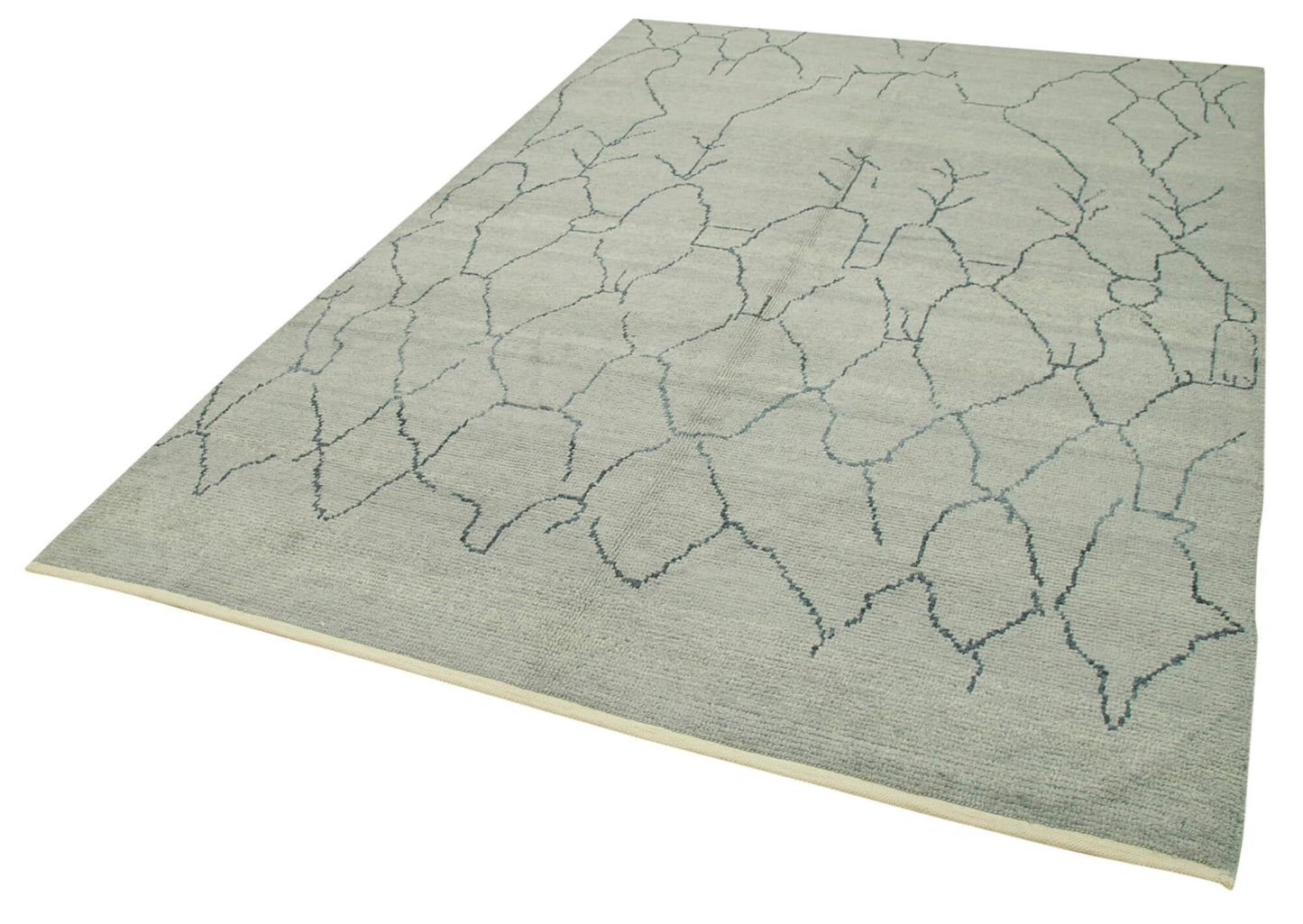 6x9 Grey Moroccan Rug - 39709