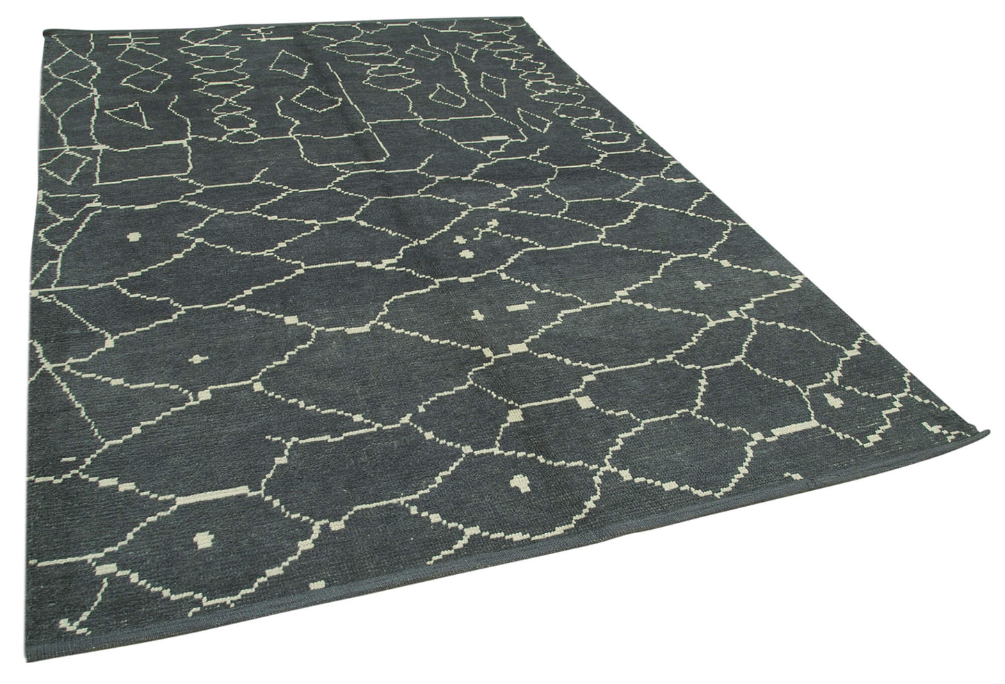 6x9 Grey Moroccan Rug - 39710