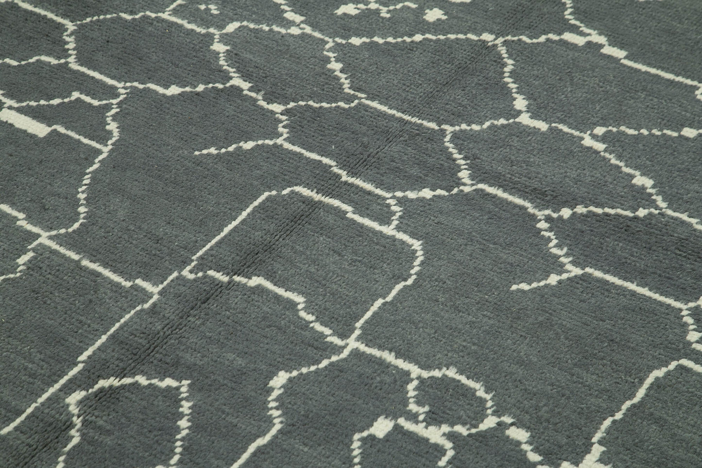 6x9 Grey Moroccan Rug - 39710