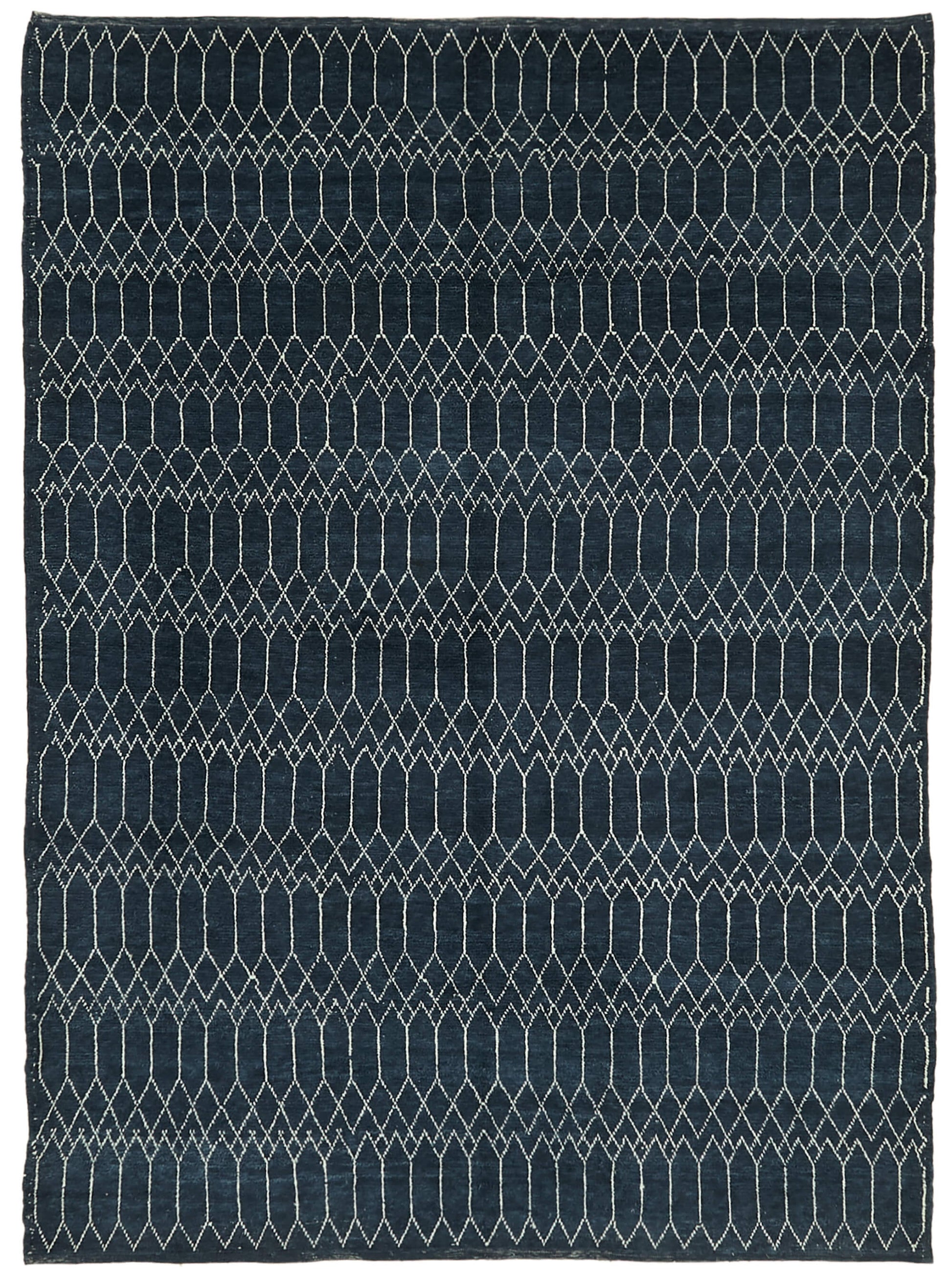 9x12 Blue Moroccan Rug - 39745