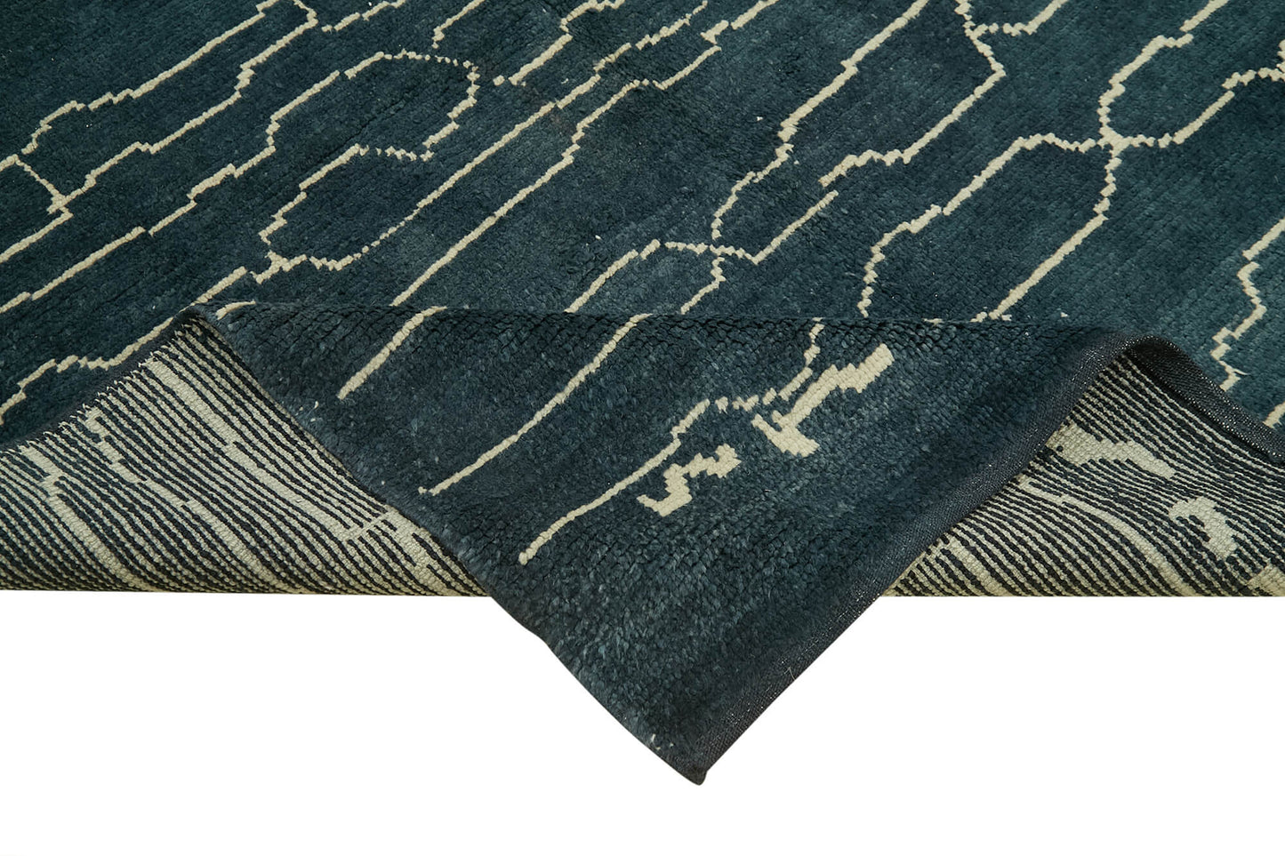 6x8 Blue Moroccan Rug - 39749