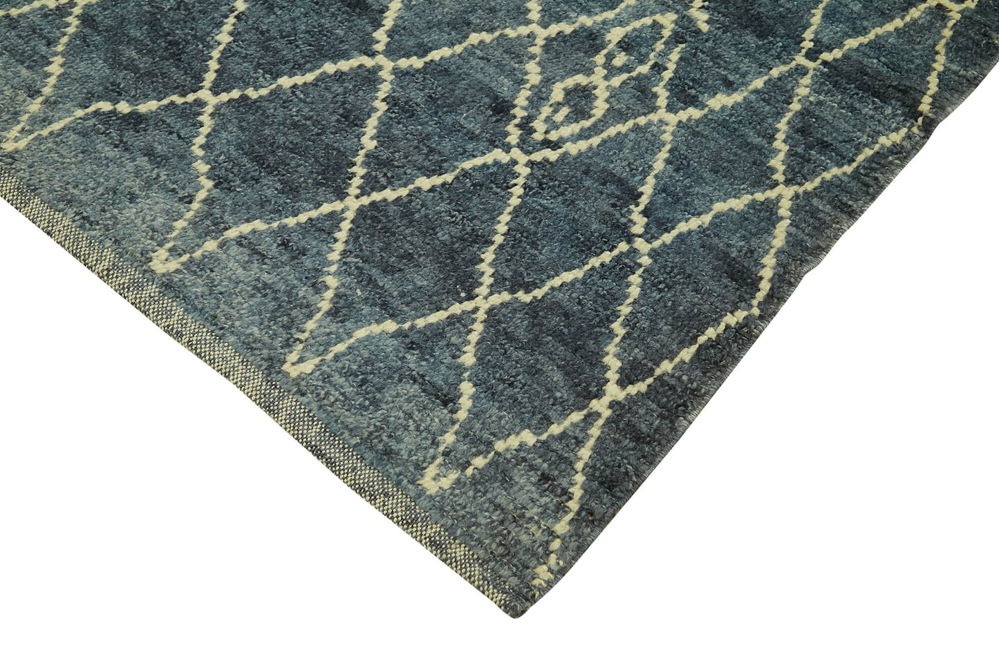 6x7 Blue Moroccan Rug - 39757