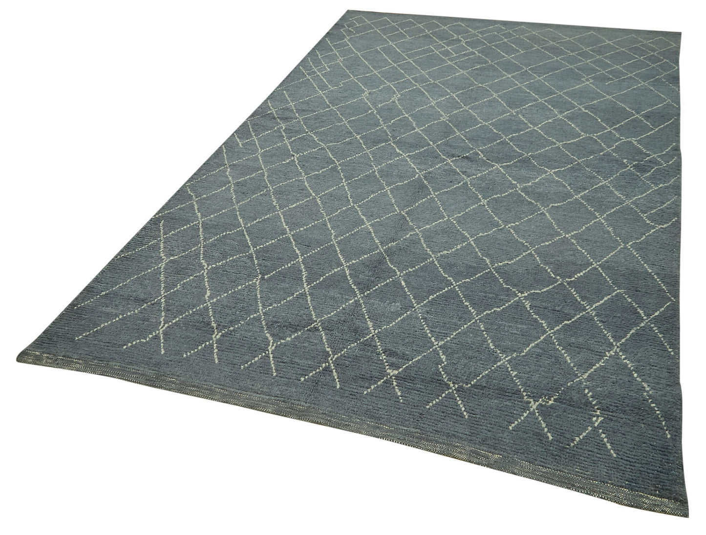 5x9 Grey Moroccan Rug - 39762