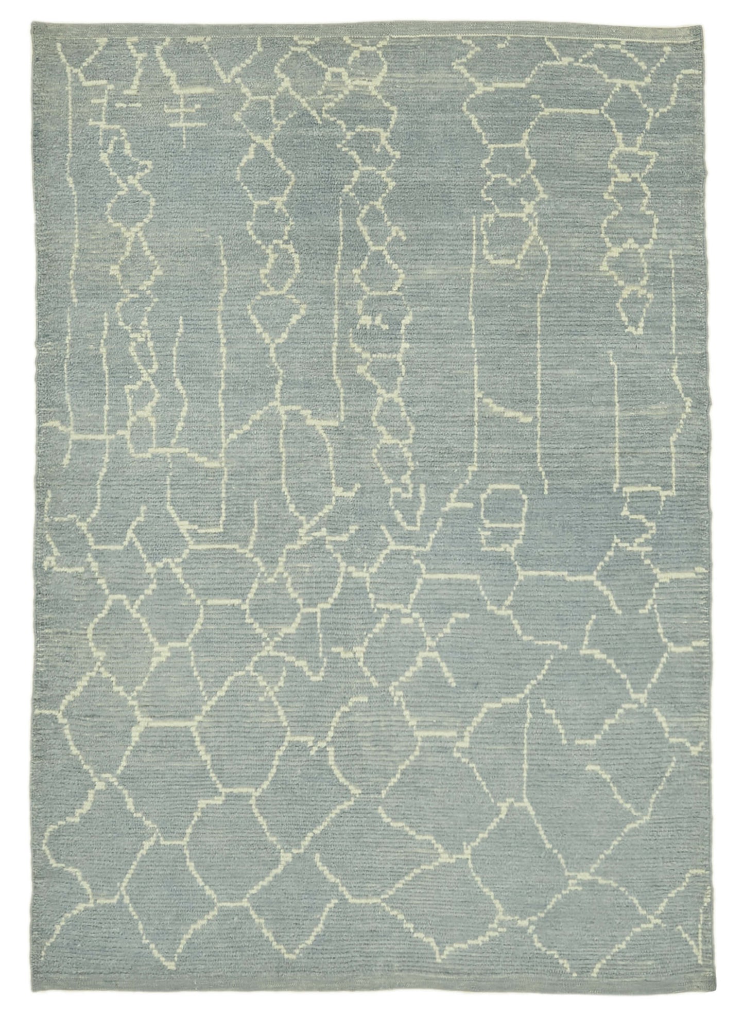 5x7 Grey Moroccan Rug - 39764