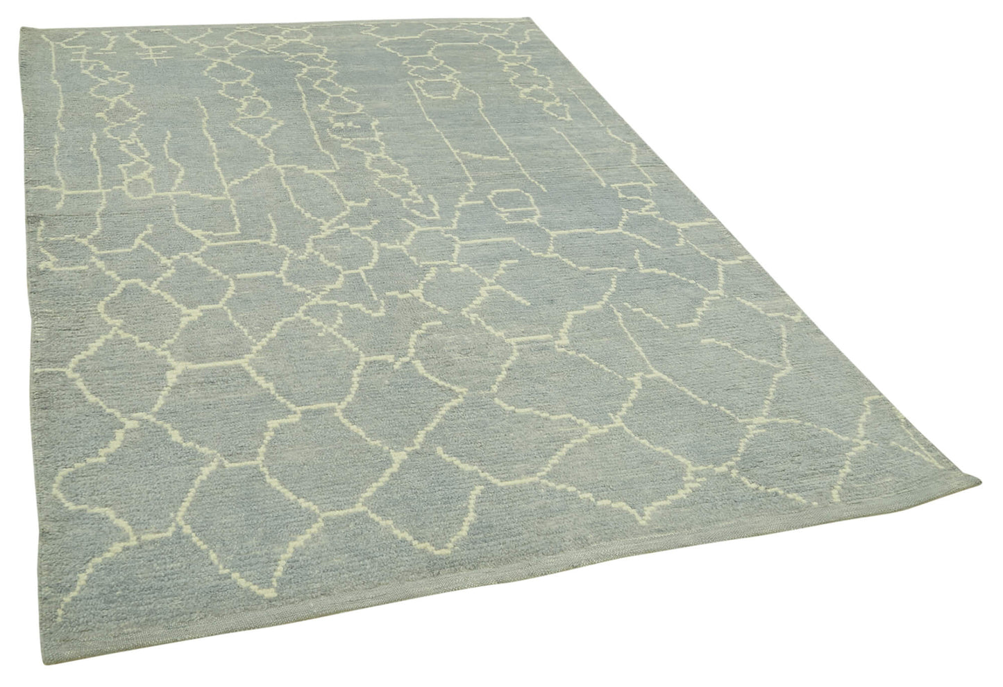 5x7 Grey Moroccan Rug - 39764